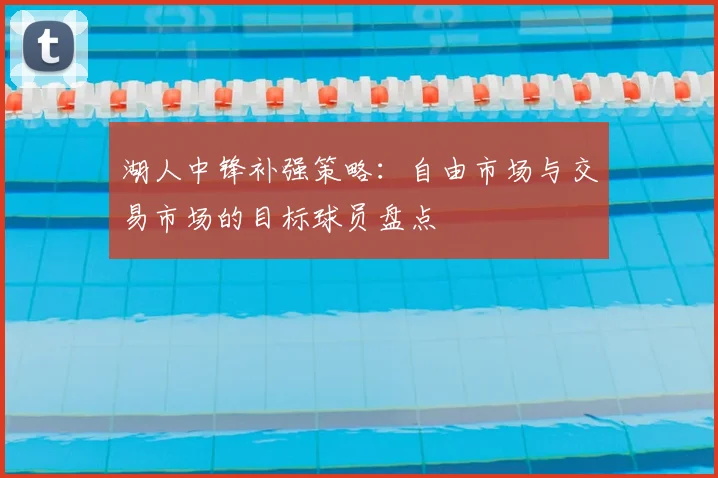 湖人中锋补强策略：自由市场与交易市场的目标球员盘点